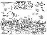 Wars Star Coloring Characters Happy sketch template