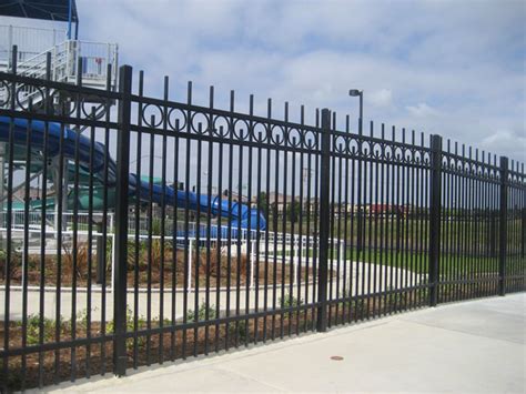 iron fence carlsbad commercial fence security fence