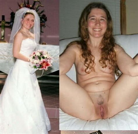 Beautiful Brides Exposed Dressed Undressed Before After 116 Pics 2