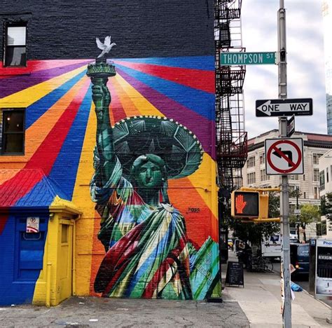 Eduardo Kobra In Nyc 2018 New York Street Art Nyc Street Art