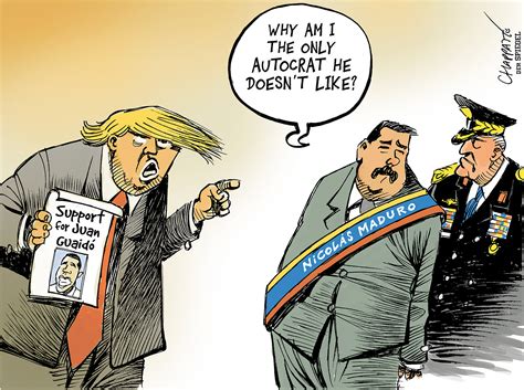 Maduro And Trump Globecartoon Political Cartoons Patrick Chappatte