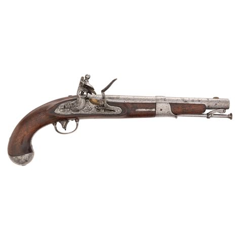 model  flintlock pistol  simeon north cowans auction house  midwests