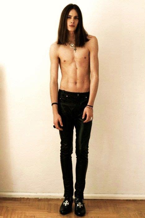 Michael Tintiuc Androgynous Models Long Hair Styles Men
