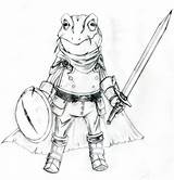 Trigger Chrono Frog Coloring Crono Wip Deviantart Designlooter 84kb sketch template