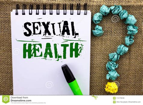 Writing Note Showing Sexual Health Business Photo Showcasing Std