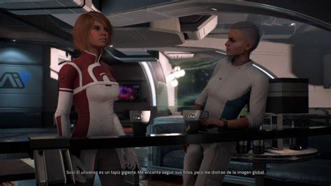 Mass Effect Andromeda Beso Sara Ryder Suvi Youtube