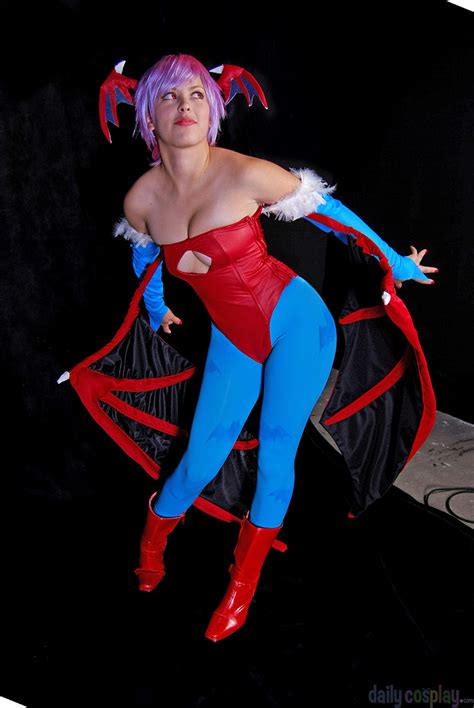 lilith aensland from darkstalkers daily cosplay