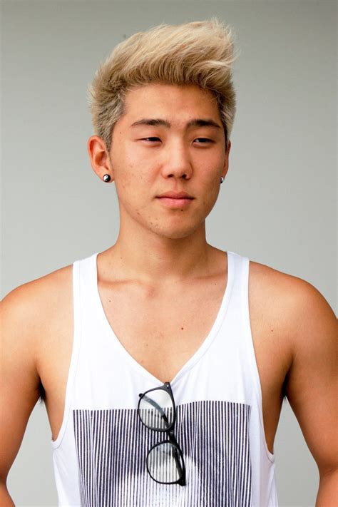 Asian Man And Blond