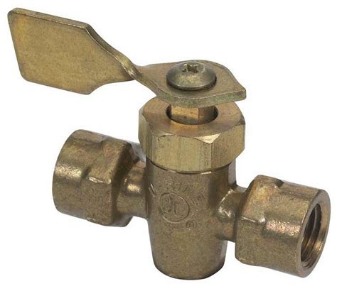 brass fuel shut  valve  fnpt mf