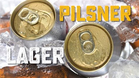 pilsner  lager   difference