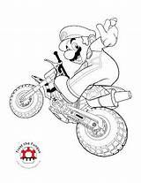Mario Kart Coloring Pages Wii Getcolorings Color Print sketch template