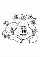 Coloring Pig Pages Baby Popular sketch template