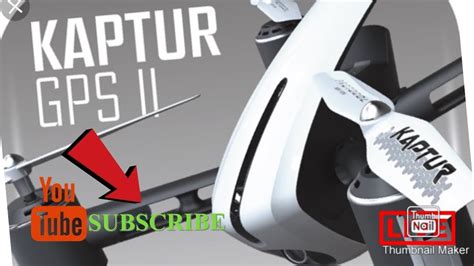 kaptur gps ll drone unboxing  flight youtube