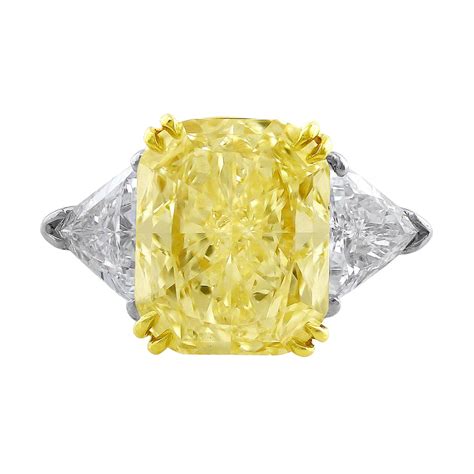 ct fancy yellow diamond ring cj charles jewelers