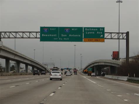 route  approaching interstate  houston texas flickr