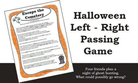 escape  cemetery left  game halloween facts halloween party
