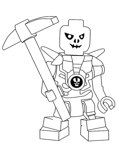 lego skeleton coloring pages coloring pages  kids