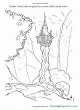 Tangled Coloring Pages Pascal Getcolorings Printable Color sketch template