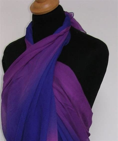 pashmina land   wear  large silk chiffon shawl