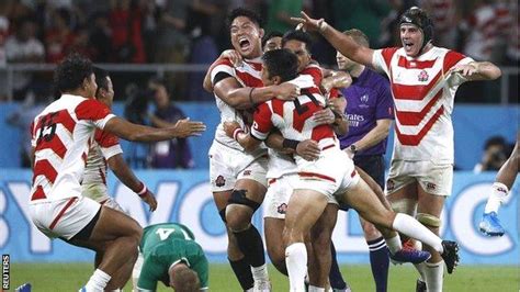 rugby world cup  memorable moments  japan bbc sport
