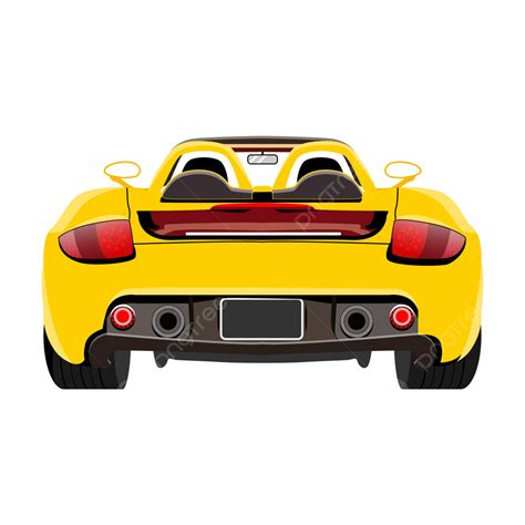 car  yellow sports car  vector yellow sports car luxury car png  vector