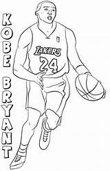 Kobe Bryant Printable Lebron Colouring Loisirs Steph Malvorlagen Association Coloringfolder sketch template