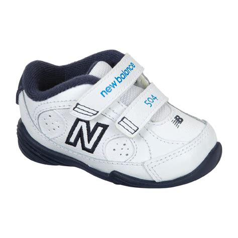 balance toddler boys  athletic shoe extra wide width whitenavy clothing shoes