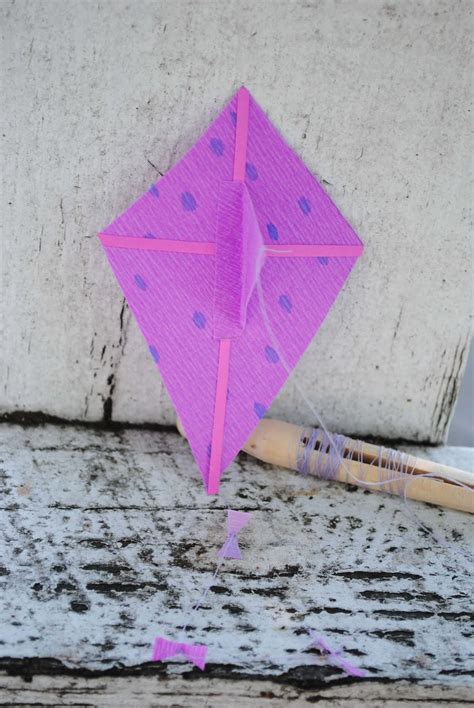 preschool crafts  kids miniature kite craft