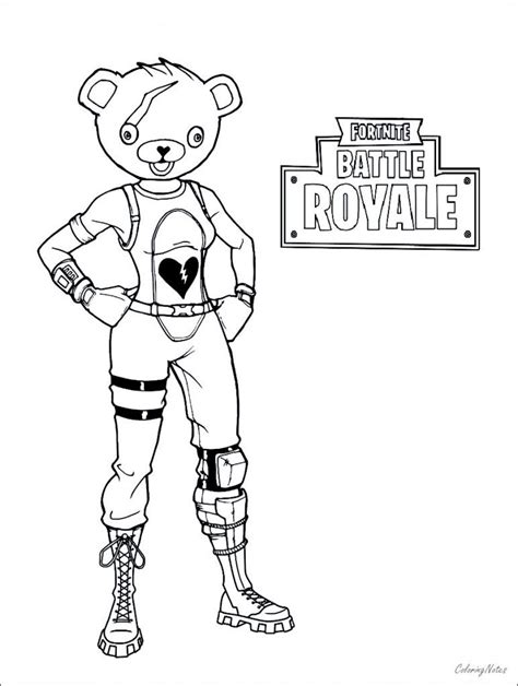 kids printable fortnite coloring pages easy  alexandra published