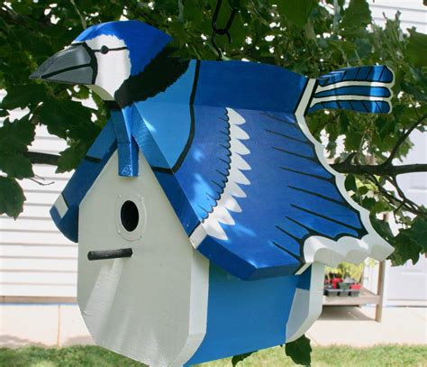 blue jay birdhouse etsy beautiful birdhouses bird houses bird house