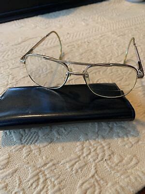 boardroom classics bc eyeglasses frames   mm aviator wrap  arms ebay