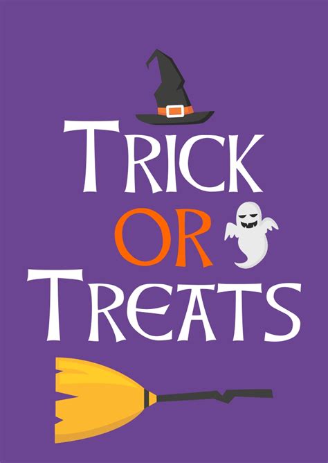 trick  treat signs printable  printable word searches