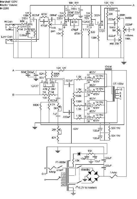 marshall jcm   service manual  schematics eeprom repair info  electronics