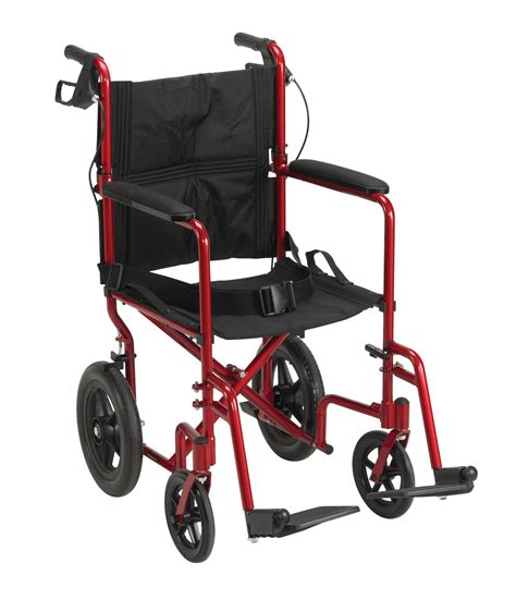 buy drive medical expltrd lightweight expedition folding transport wheelchair  hand brakes