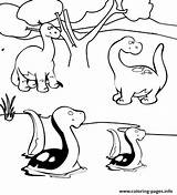 Coloring Dinosaur Pages Printable sketch template