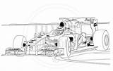 Rennauto Formel Schumacher Malvorlage Skizze Malvorlagan sketch template