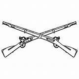 Rifles Infantry Clipartmag sketch template