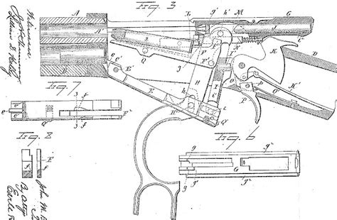 winchester model   patent   drawings  resources