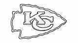 Logo Nfl Drawing Chiefs Kansas City Draw Patriots Raiders Getdrawings Bulls sketch template