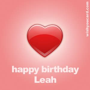 happy birthday leah   cards