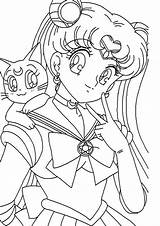 Sailor Luna Printable Mewarnai Kawaii Colorare Ausmalbilder Getcolorings Kamikaze Diebin Jeanne Kolorowanki Dibujar Disegni Zeichnen Artemis Kristina Hanes Godzilla Sailormoon sketch template