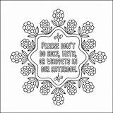 Coloring Pages Swear Word Printable Adults Words Books Only Adult Book Bathroom Sweary Pdf Dirty Mandala Print sketch template