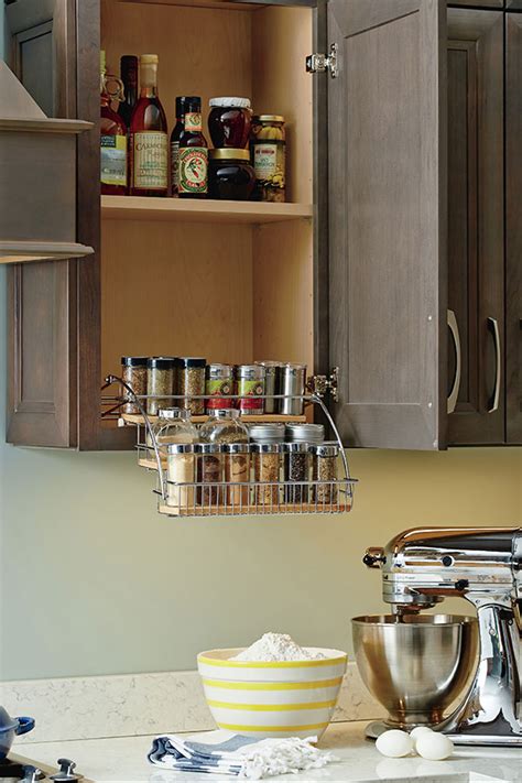 pull  spice rack homecrest cabinetry