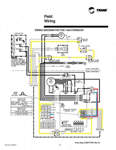 trane xv furnace wiring diagram
