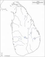 Map Sri Lanka Blank Outline Maps sketch template