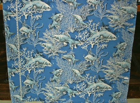 fish fabric  patterns  april  brickhouse fabrics