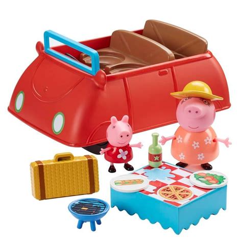 peppa pig peppas big red car toys  babies toddlers  kids