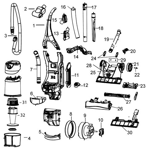 vacuum parts vacuum parts diagram