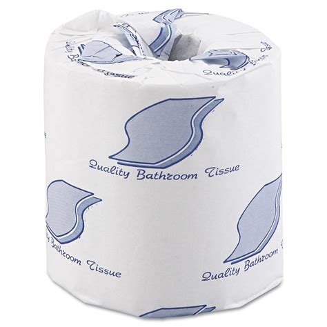 gen toilet paper wrapped  ply white  sheetsroll  rolls