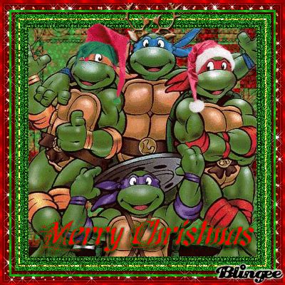 tmnt merry christmas picture  blingeecom